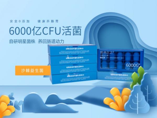  普泽沙棘益生菌 九联菌60粒/盒*6  共6盒